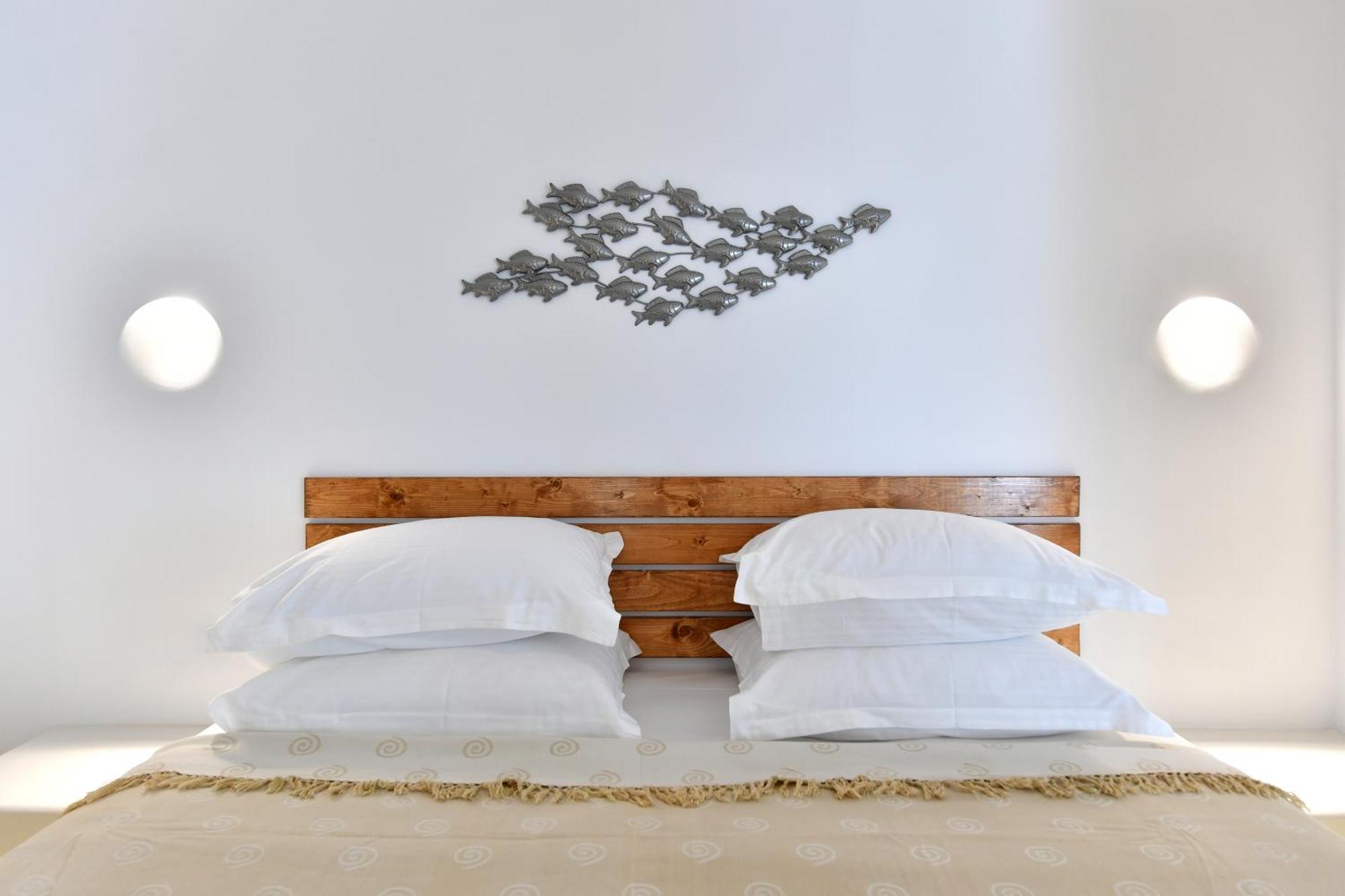 Ammos Luxury Rooms & Home ناوسا الغرفة الصورة